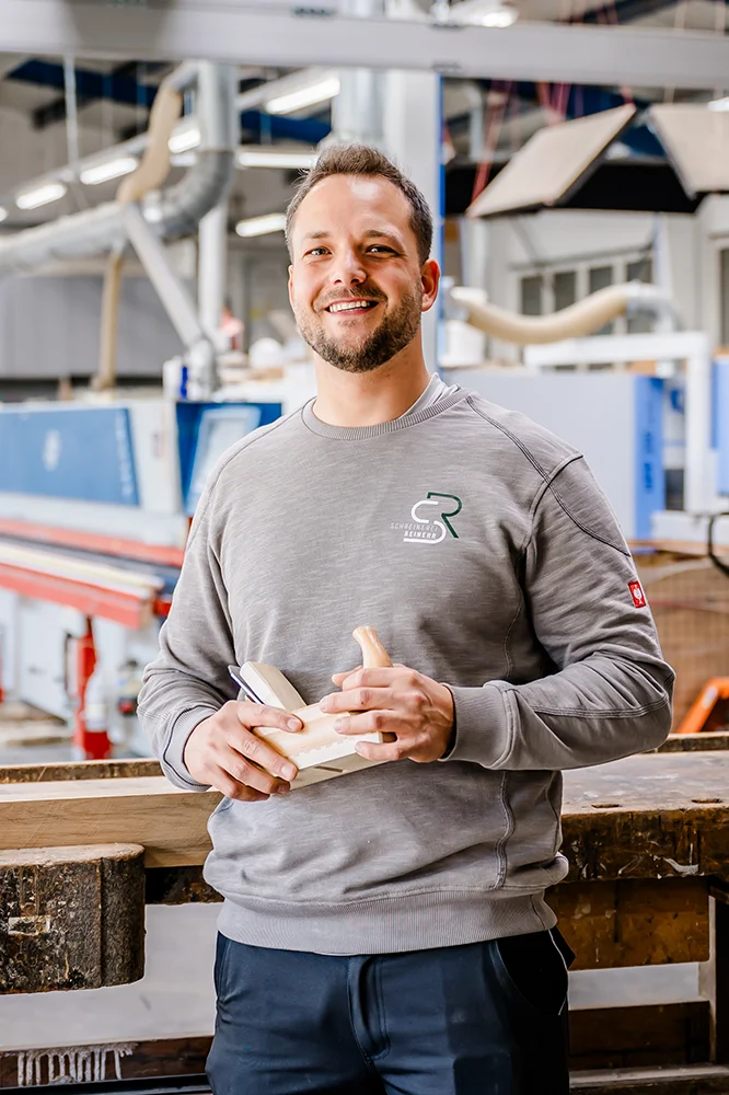 Portrait des Handwerkers Felix Reinehr